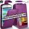 Anunt: Husa flip purple din piele pentru telefon - Samsung Galaxy: Note/2 - Ace/2 - S2 - S3/mini - S4/mini