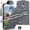Promotie: Husa grey din piele ecologica pentru telefon Samsung Galaxy: S3 - S4