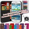 Promotie: Husa tip portofel din piele pentru Samsung Galaxy S3 mini