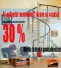 Promotie: Acum discounturi de 30% pentru scari de interior marca Stairs Expert