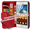 Promotie: Husa tip portofel din piele pentru Samsung Galaxy S2