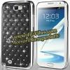 Promotie: Husa black cu diamante pentru Samsung Galaxy: Note/2 - Ace/2 - S2 - S3/Mini - S4